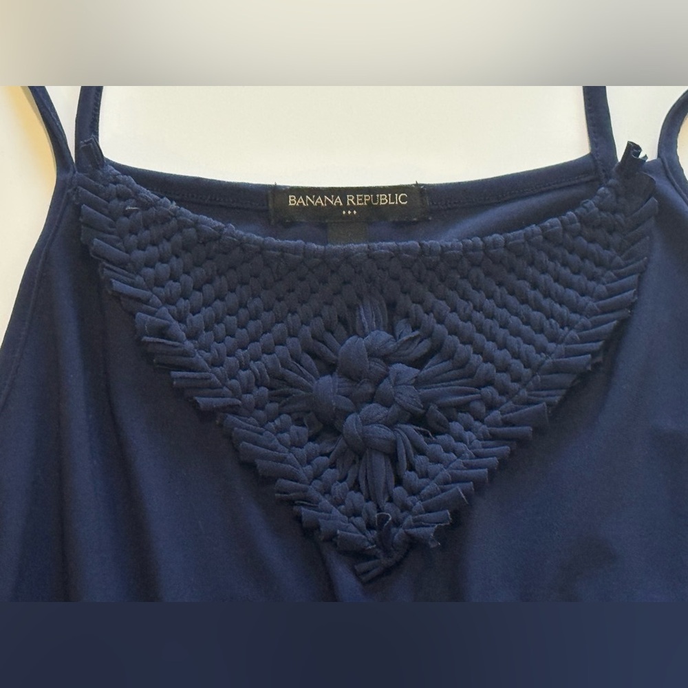 Banana Republic Outlet Navy Maxi Dress - Picture 4 of 7